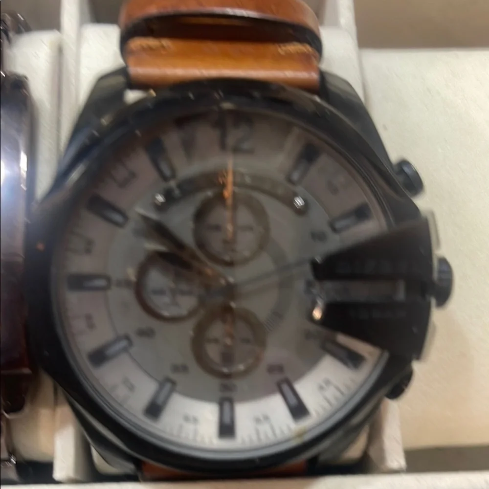 Men's Black and Gold Watch Collection